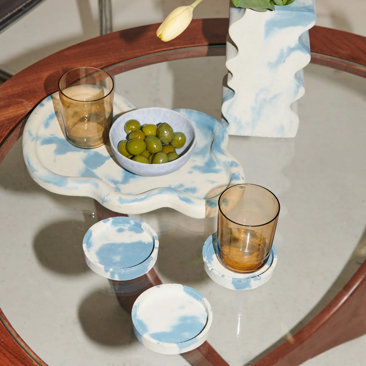 Betonový podtácek - 9 cm