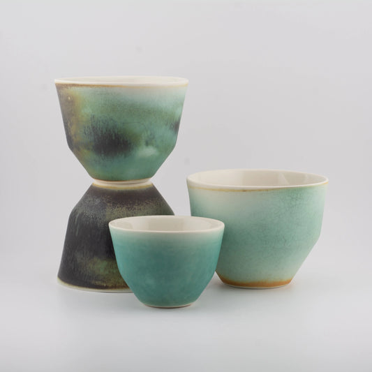 Porcelánový hrnek Rusty Turquoise