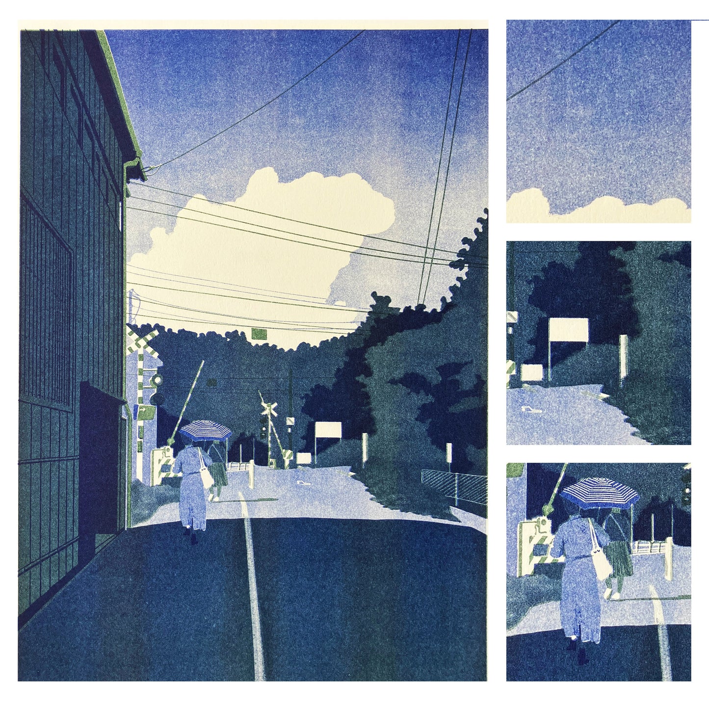 Risotisk Kamakura Indigo