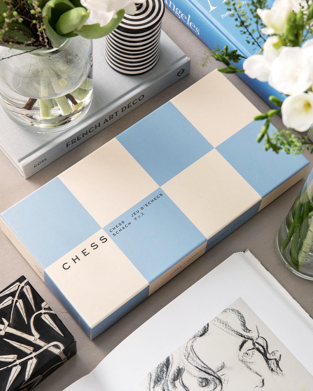 Modré cestovní šachy