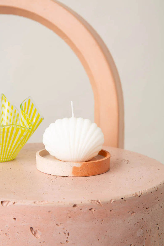 Round Concrete Tray - 9 cm