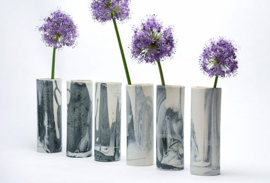 Mramorovaná váza SGW Lab