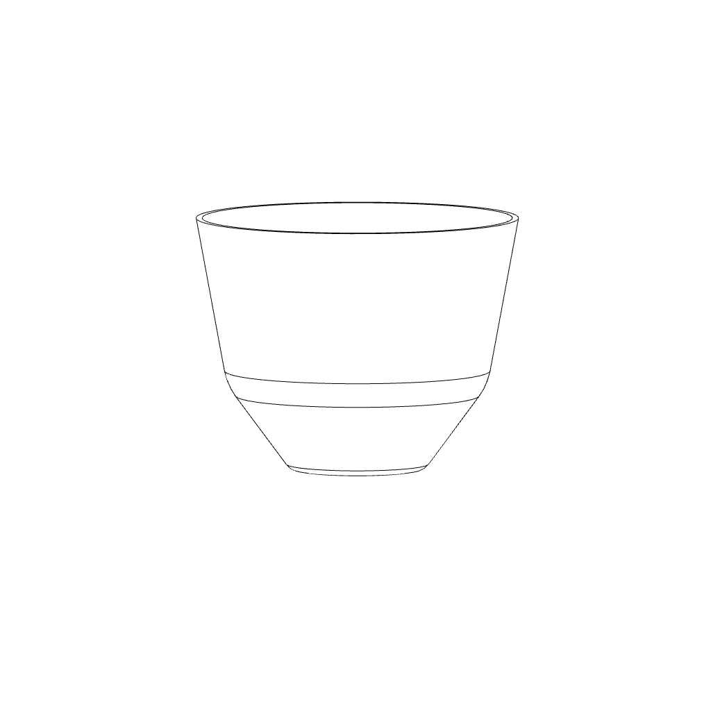 Porcelánový šálek na espresso White Mat