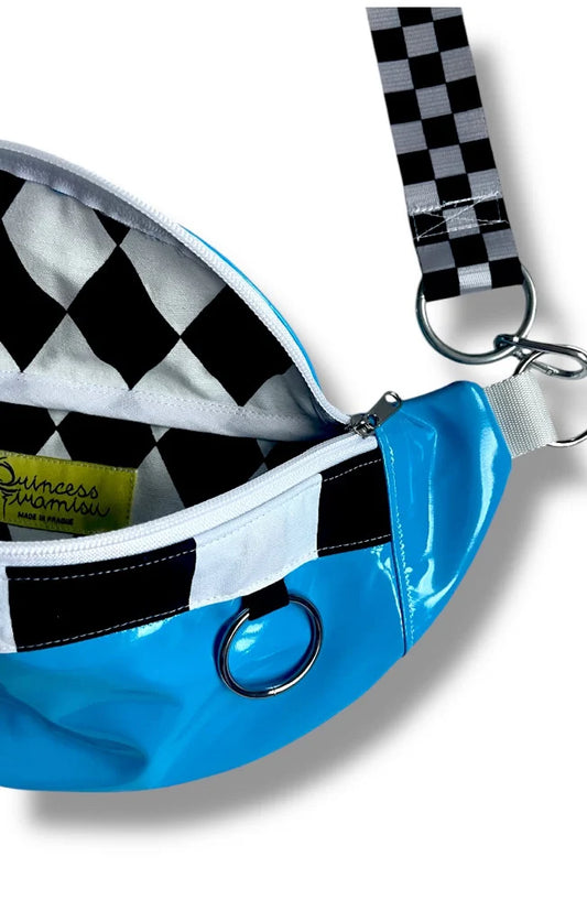 Ledvinka Blue PVC / Checkered Details