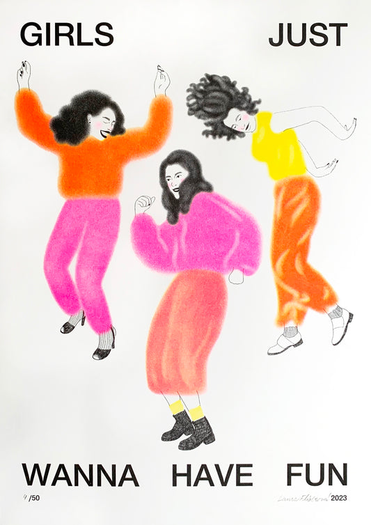 Risoprint Girls Just Wanna Have Fun