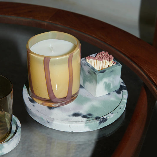 Betonový tác 18 cm - Green