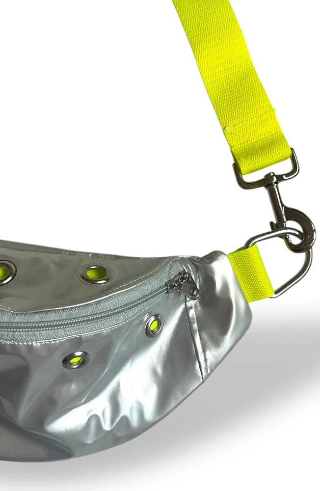 Ledvinka Silver PVC / Neon Details
