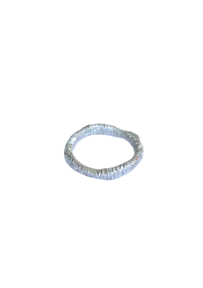 Sonnoa Stříbrný prsten #6 Textured Wavy Ring