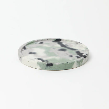 Round Concrete Tray - 18 cm
