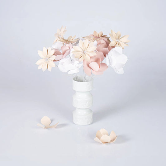 Papírové květiny Magnólie – růžové