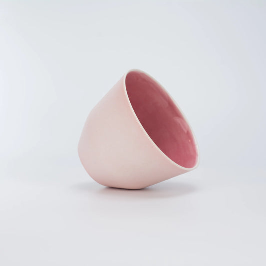 Mat & Glossy Pink Small Cup