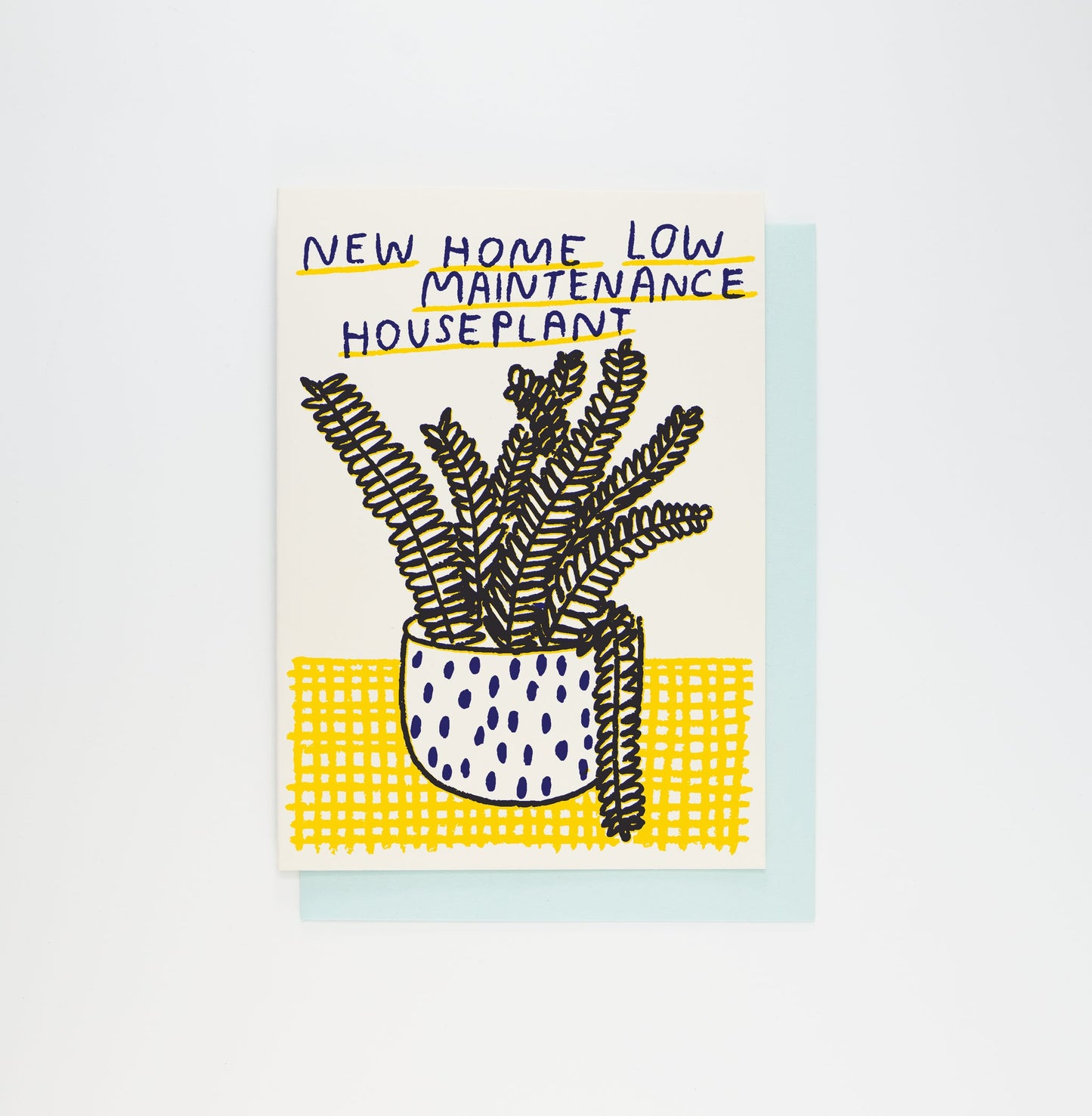New Home Houseplant Card