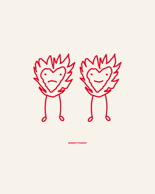 Unisex tričko Fire Friends
