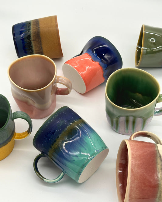 SGW Lab Distorted Porcelain Mug 295 ml
