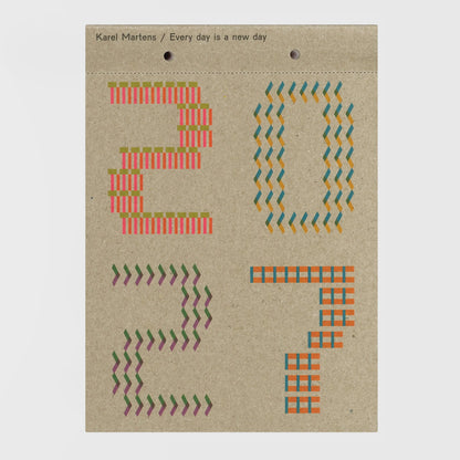 Every Day Is a New Day (Kalendář 2027) – Karel Martens
