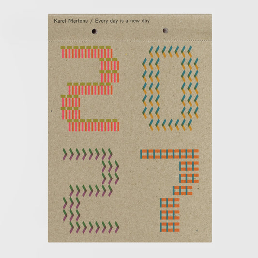 Every Day Is a New Day (Kalendář 2027) – Karel Martens