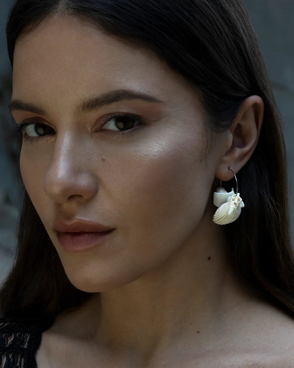 Náušnice Skeleton Hoops