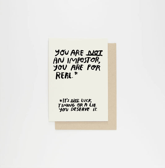 Přání Impostor Card