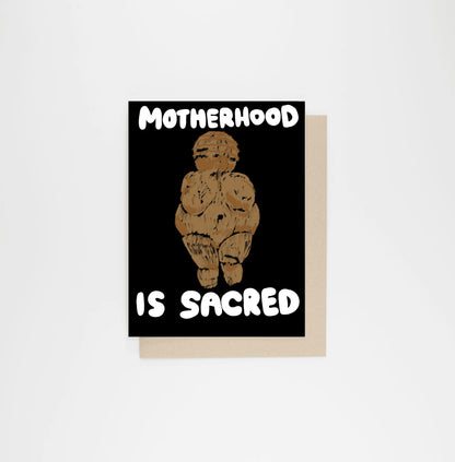 Přání Motherhood Is Sacred