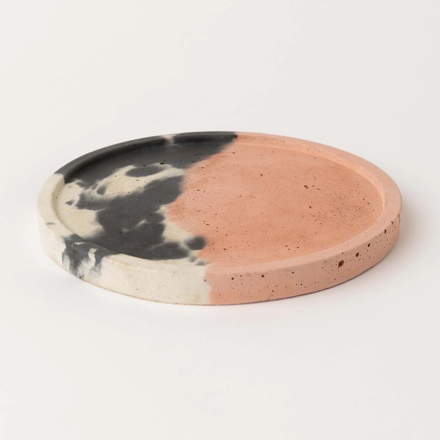Round Concrete Tray - 18 cm
